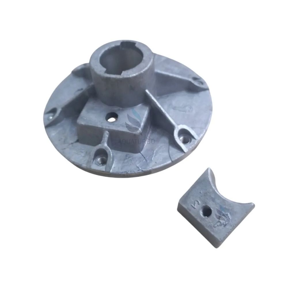 Suporte Cesto C/ Cunha E Parafuso Alado                                                                                                                                                                                                                       